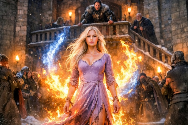 The Fire That Refused to Burn Her