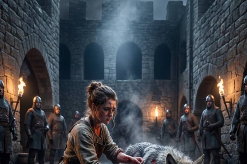 SHE WASHED THE ALPHA KING’S BEAST AFTER THE BATTLE — IT HADN’T LET ANYONE TOUCH THE BLOOD BEFORE