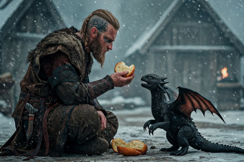 THE DRAGON IN THE WINTER OF BROKEN MEN