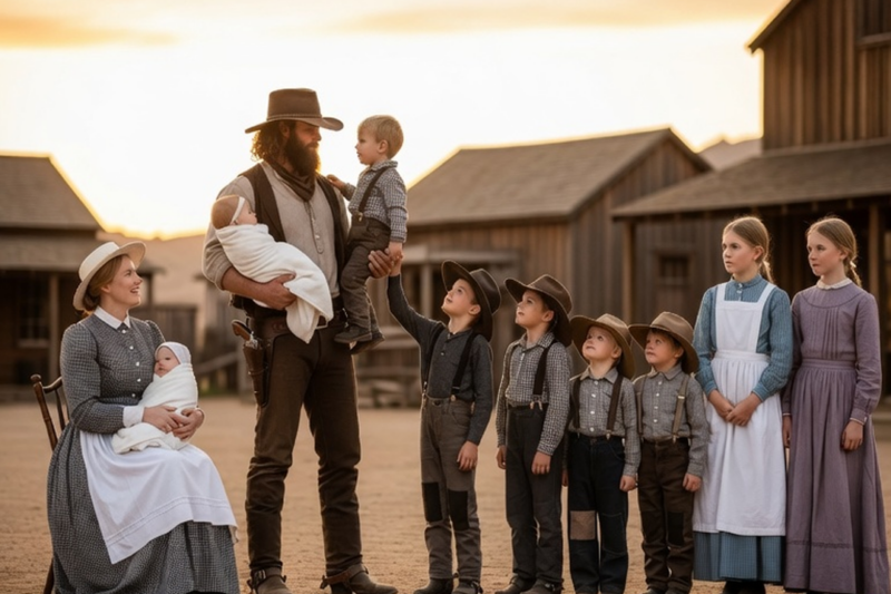 REJECTED FOR BEING “BARREN” — UNTIL A MOUNTAIN MAN SAID, “I’VE GOT 9 KIDS… COME HOME”