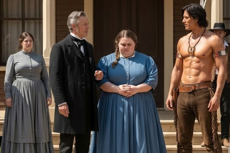 Father gave the Obese Girl to a Giant Native Chief as Punishment, But He Loved Her Like No Other