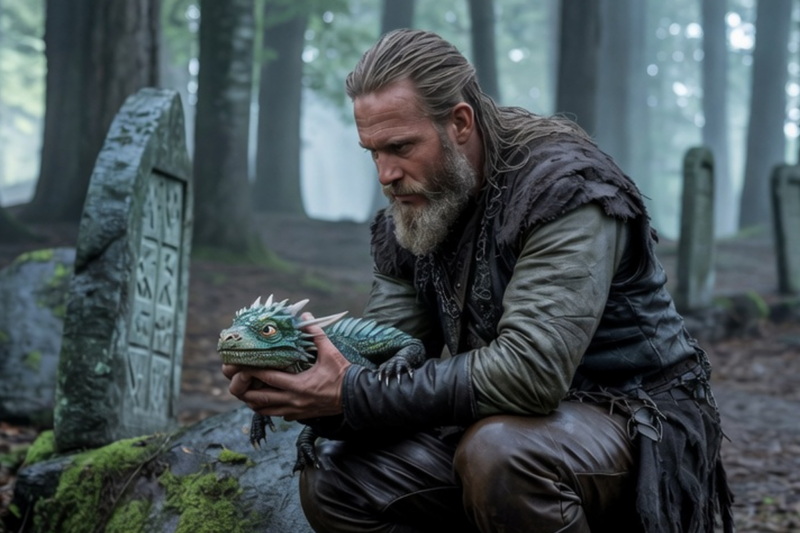 THE VIKING WHO RAISED THE LAST DRAGON