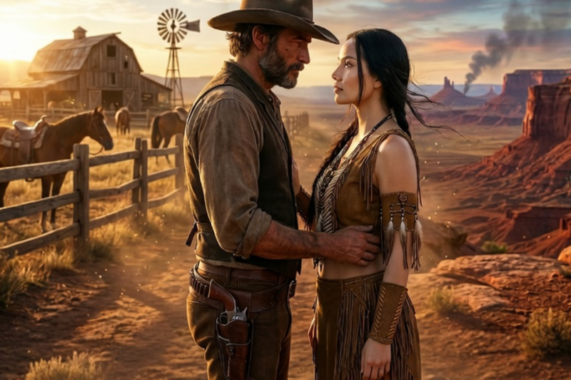 THE RANCHER WHO LIVED BETWEEN TWO WORLDS
