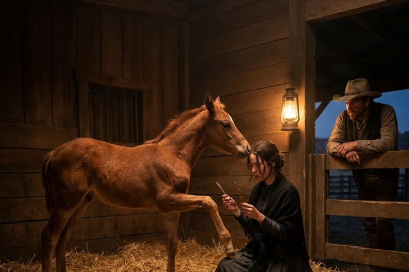 A Widow Pulled the Splinter the Vet Missed — His Colt Couldn’t Stand on Its Front Leg
