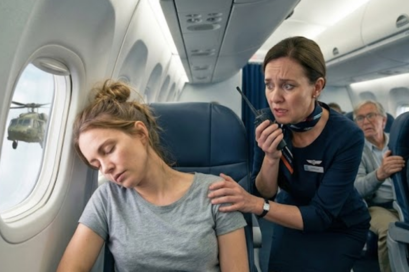 THE SLEEPING PILOT: THE EXHAUSTED WOMAN IN SEAT 7C WHO SAVED 200 LIVES FROM CERTAIN DEATH