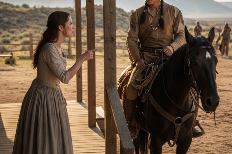 THE WIDOW, THE APACHE CHIEF, AND THE BLOOD DEBT