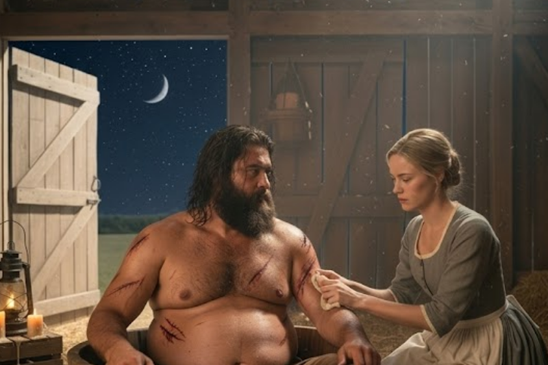 THE SCARRED MOUNTAIN MAN AND THE WOMAN SENT TO BATHE HIM: A CRUEL JOKE THAT BECAME TRUE LOVE