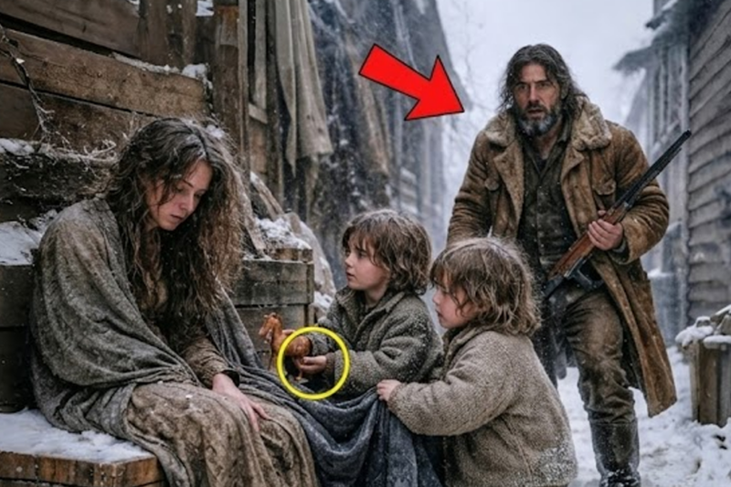 “Mama, Can We Keep Her?” The Mountain Man’s Twins Clung to the Woman Everyone Rejected