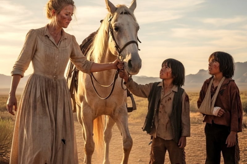 SHE GAVE AWAY HER LAST HORSE… AND WOKE UP SURROUNDED BY AN ARMY