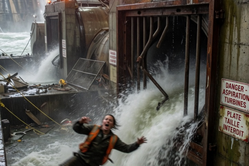 Two Expert Divers Ignored All Safety Rules and Swam Too Close to a Massive Dam… What the Turbines Did to Them Was Beyond Horrifying