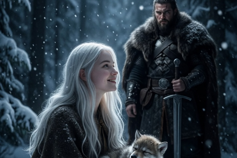 SHE CALMED THE WOLF CUB, NOT KNOWING THAT THE ALPHA KING WAS WATCHING HER