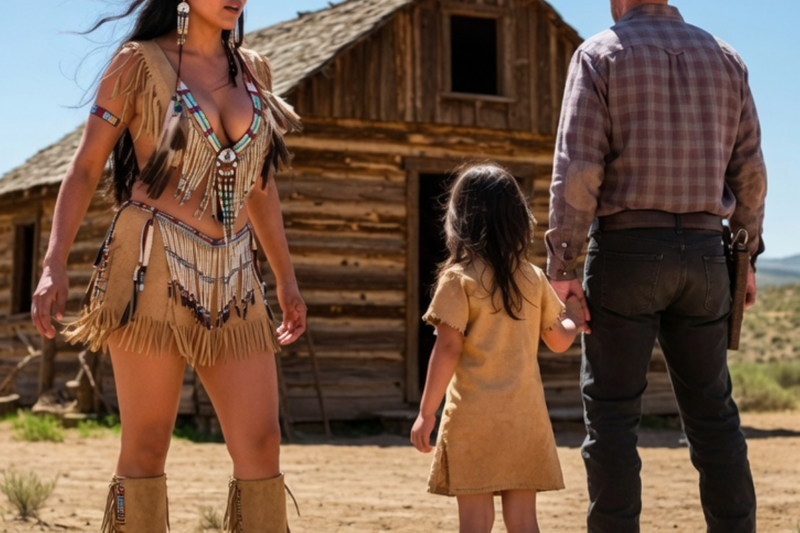 THE GIRL IN THE EMPTY DESERT AND THE COWBOY WHO COULD NOT WALK AWAY
