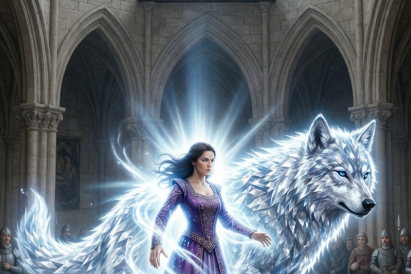 The Diamond Wolf Who Rose From the Ashes