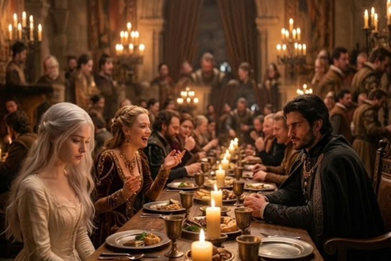 SHE WAS TOLD TO SIT QUIETLY AND LET HER SISTER SHINE — THE DUKE ONLY EVER LOOKED AT HER..