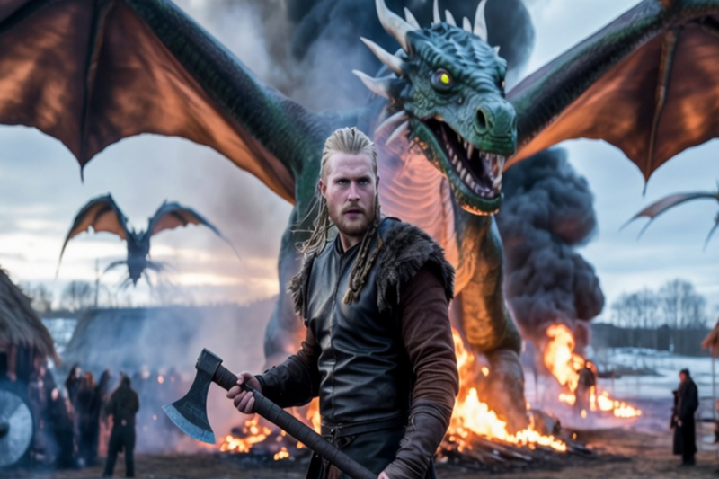 THE VIKING WHO SAVED A DRAGON AND CURSED HIS OWN DESTINY