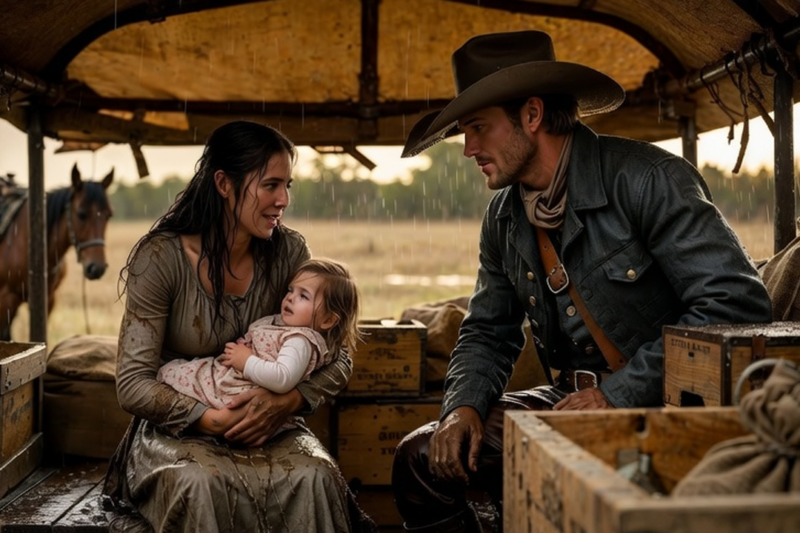 The Storm Widow and the Cowboy Who Gave Her Shelter