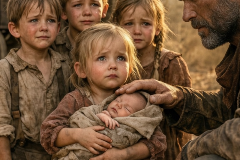 ALL OF YOU… COME WITH ME — THE FIVE SIBLINGS GRABBED HANDS… AND STARTED CRYING