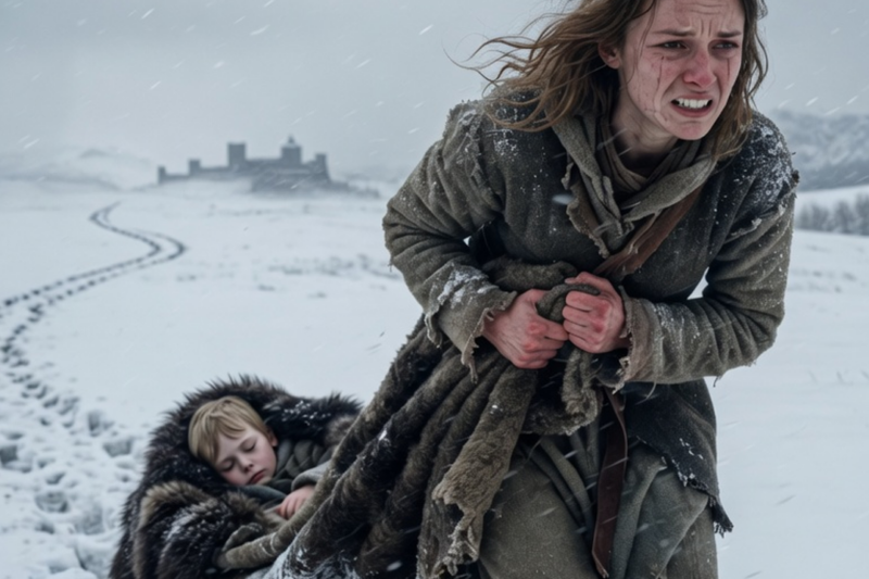 EVERY PACK REFUSED THE ALPHA KING’S WOUNDED PUP — SO THE OMEGA CARRIED HIM THROUGH THE SNOW.