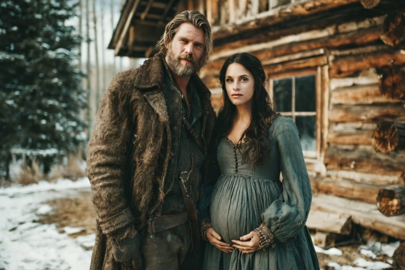 MOUNTAIN MAN PAID FOR A PREGNANT WIDOW TO COOK FOR HIM—BUT RECEIVED A WOMAN WHO TAUGHT HIM GRACE…