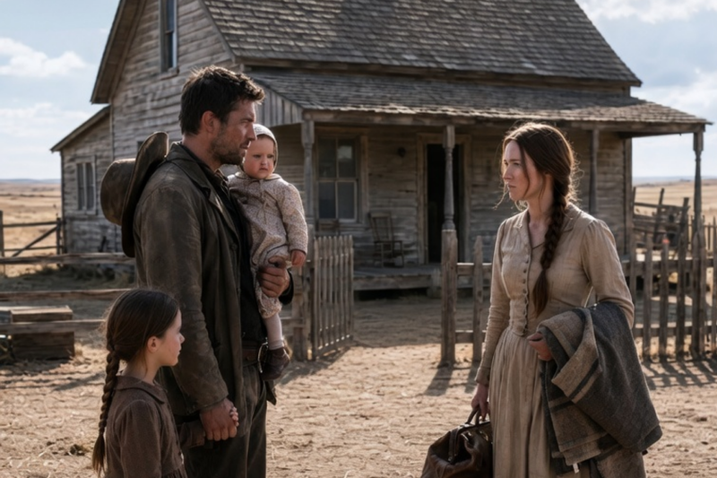 If the Lord Lets Me Stay, I’ll Cook Supper,” Said the Homeless Girl to the Widowed Rancher