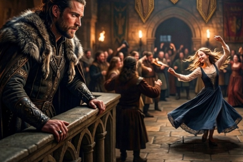 THE GIRL WHO DANCED AND THE KING WHO COULD NOT LOOK AWAY