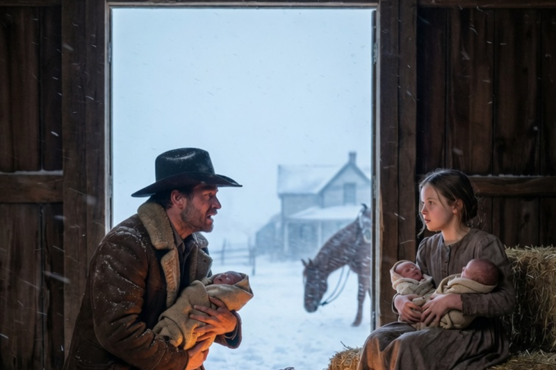 The Rancher’s Baby Was Dying in a Blizzard — Until a 12 Year Old Girl Saved Her…