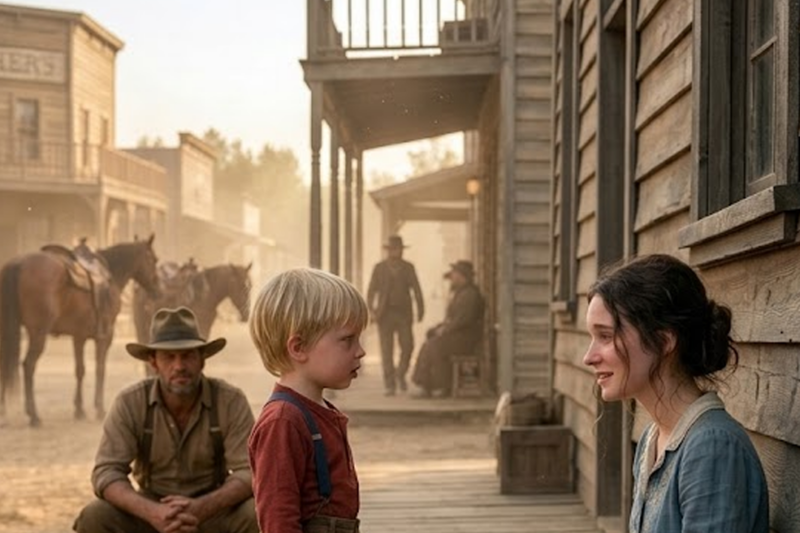 “He Walked Past Her Every Day — Then His Little Boy Said One Sentence That Changed Both Their Lives