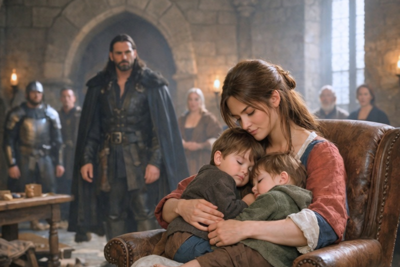 NO ONE COULD CALM THE ALPHA KING’S TWIN PUPS — UNTIL THE REJECTED OMEGA MAID DID THIS…