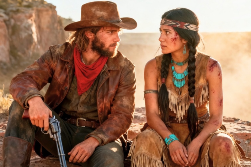 A Young Cowboy Was Trapped with an Apache Bride — One Night Changed Him Forever