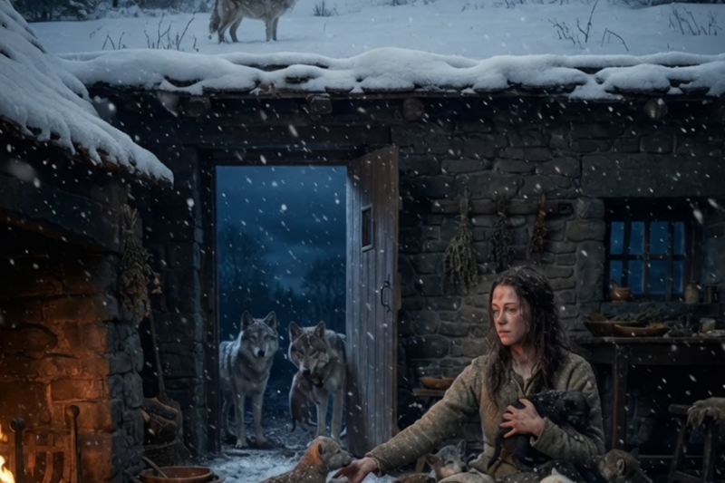 THE ALPHA KING’S WOLVES BROUGHT HER EVERY ORPHANED PUP IN THE TERRITORY — SHE TOOK THEM ALL
