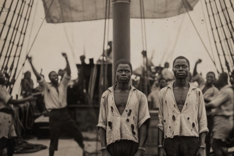 THE SLAVE BROTHERS WHO CHAINED THEIR CAPTAIN ALIVE IN HIS OWN SHIP HOLD
