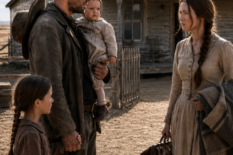 If the Lord Lets Me Stay, I’ll Cook Supper,” Said the Homeless Girl to the Widowed Rancher