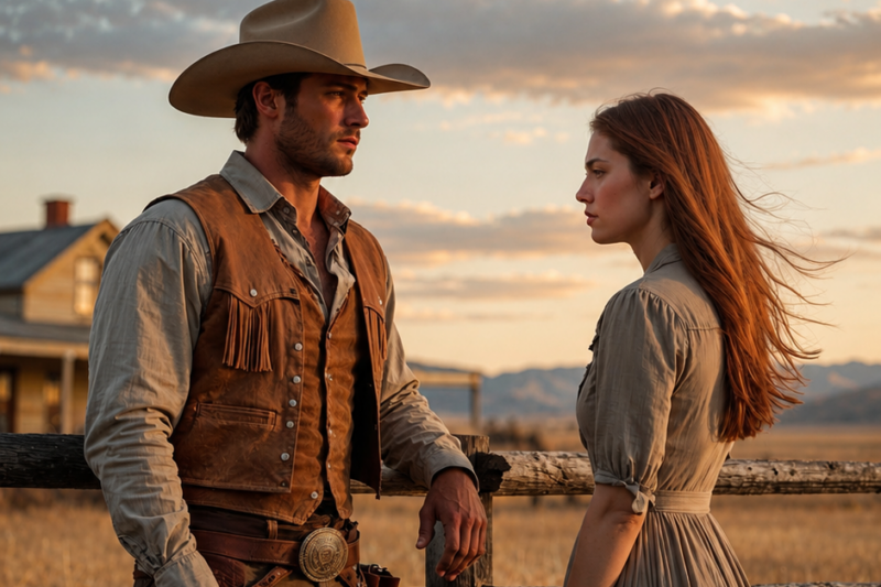 Her Letters Went Unanswered For Years, The Cowboy Found Her Waiting By The Fence
