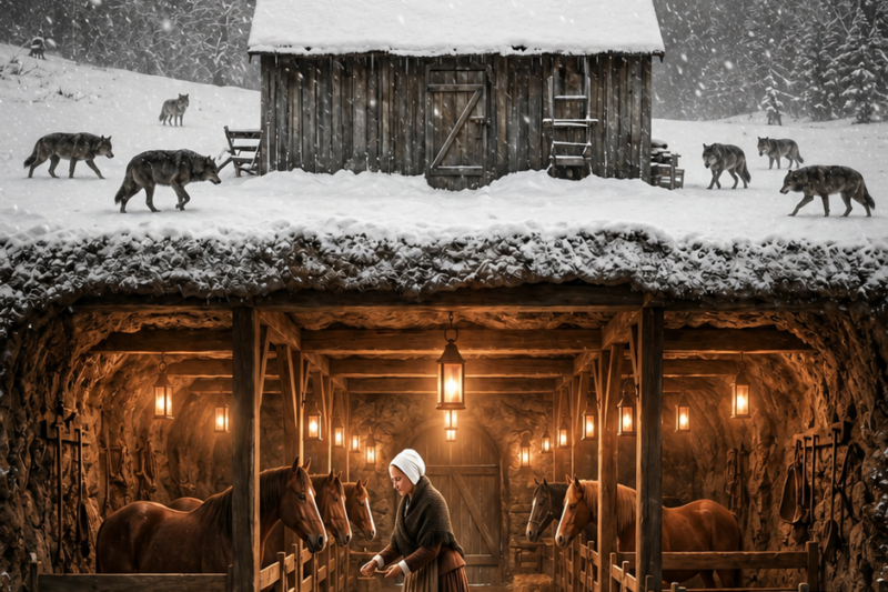 Widow Dug a Vault Beneath Her Cabin in 21 Days — Saved Her Horses While the Valley Froze