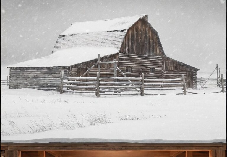 She Built a Sheep Barn Packed With Wool — It Saved Every Animal When 1.5 Million Cattle Froze