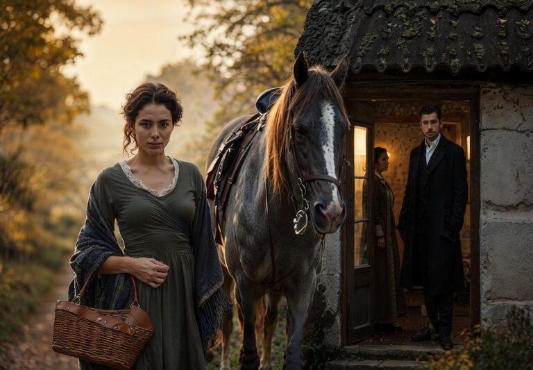 She Returned the Duke’s Lost Horse Without Knowing His Name — By Evening, He Was at Her Door