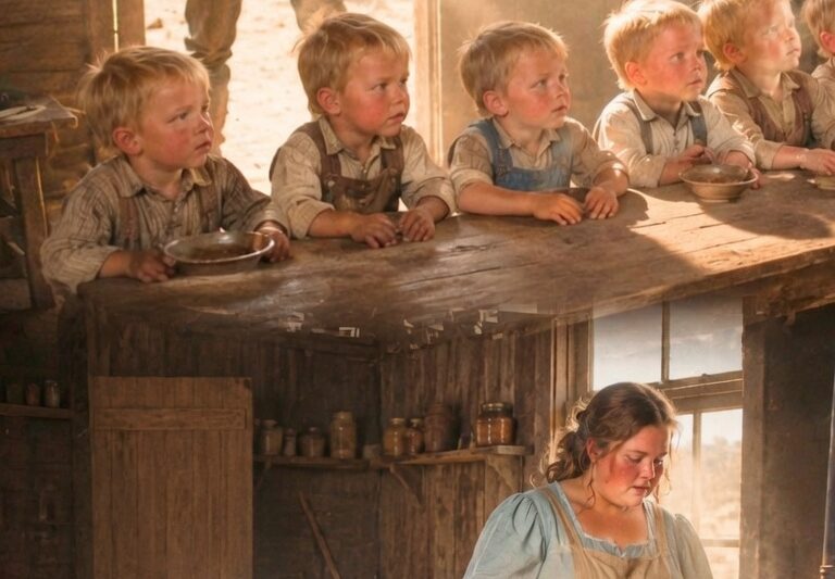 She Came to Cook for a Widowed Cowboy’s 6 Kids — But What Happened Changed Their Lives Forever