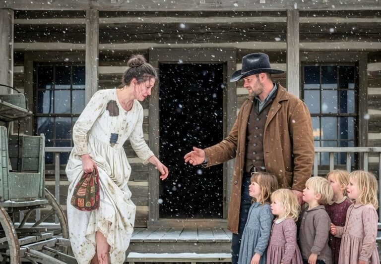 At 19, She Was Given to a Rancher with Five Children — What Happened Next Shocked the Entire Town