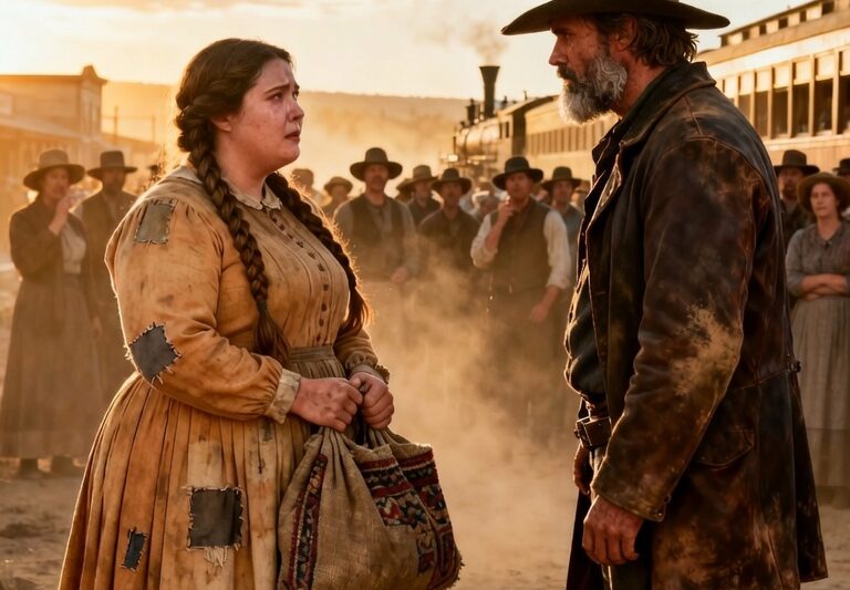 The Town Mocked the Plus-Size Bride in Rags — Until the Millionaire Cowboy Married Her