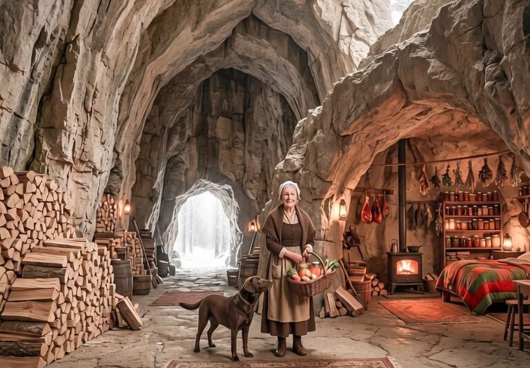 Banished Before Winter, a Widow Filled a Cave With Supplies — It Saved Her in a Brutal Storm