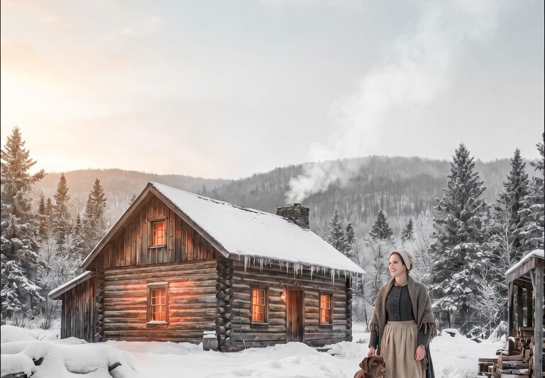 Widow Skipped Normal Chinking and Built Thick Clay Walls—Her Cabin Stayed 85°F Warmer in Deadly Cold