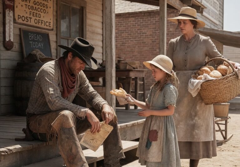 A Broken Cowboy Sat Down to Die… Then a Little Girl Changed His Fate Forever