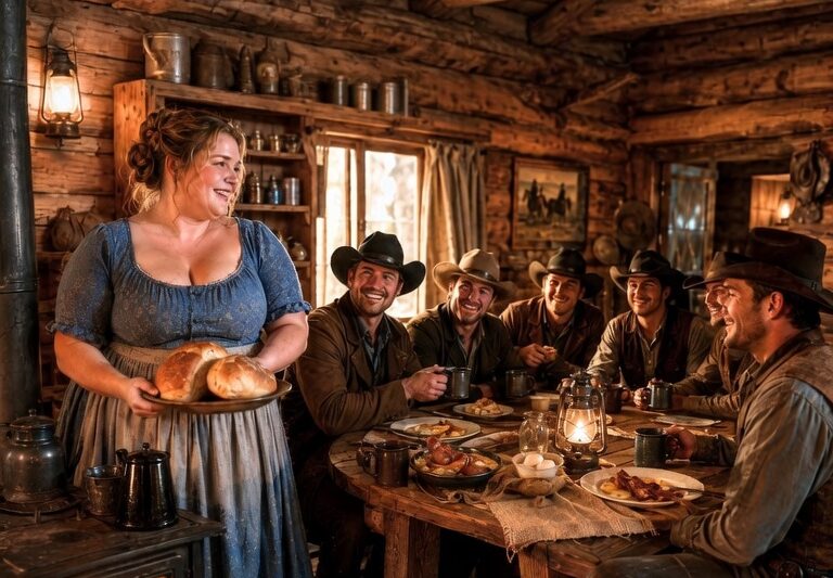 She Asked for Just a Corner to Sleep — By Dawn, the Cowboy Brothers Built Her a Room