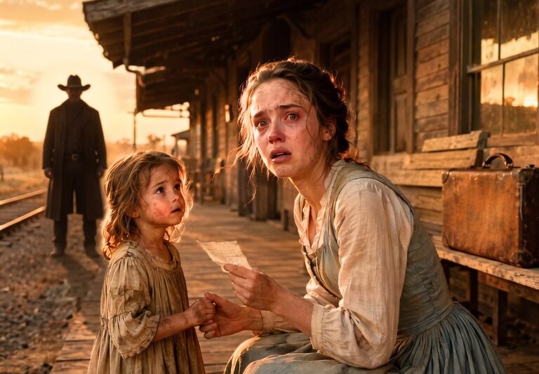No One Chose The Mail Order Bride… Until A Little Girl Changed Everything With One Question