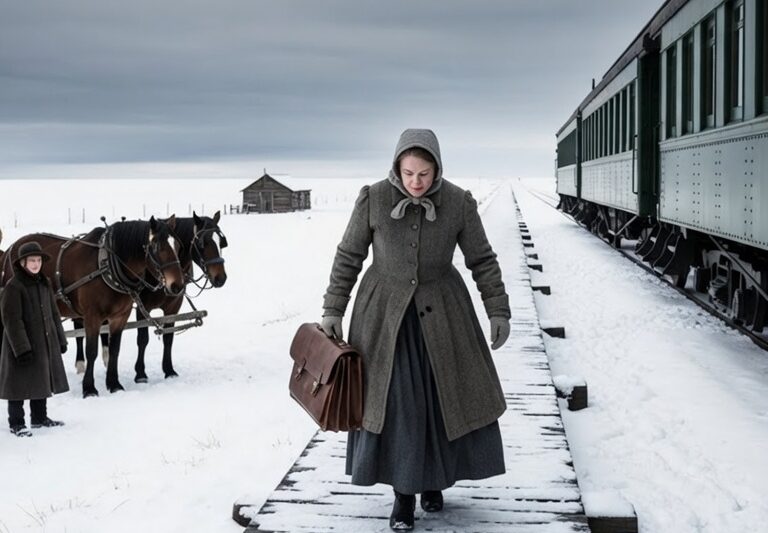 Poor Bride Missed Her Train — What Happened Next Changed a Broken Ranch Forever