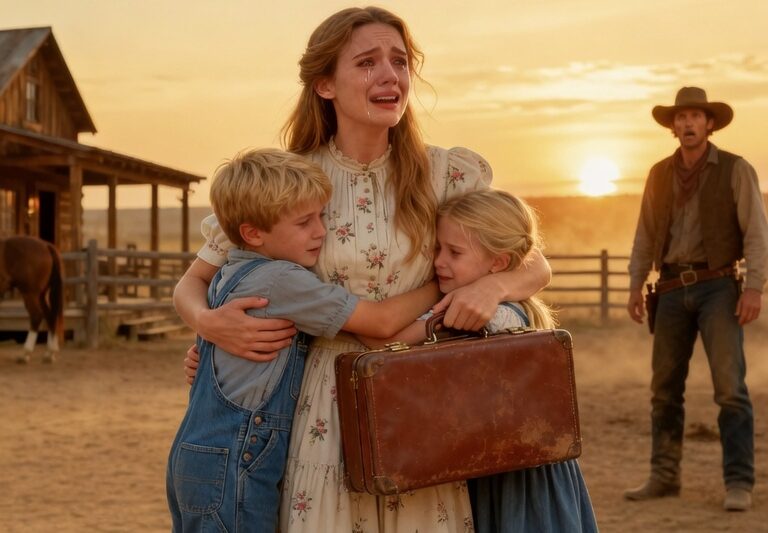 An 18-Year-Old Girl Was Sold to a Lonely Rancher — But His Twin Kids Loved Her Before He Did