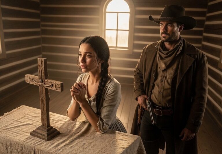 Lonely Rancher Found a Woman Praying in His Chapel, She’d Been Waiting Three Years for Him