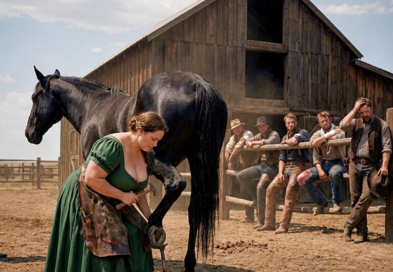 “They Laughed at Me…” – 12 Cowboys Failed, Widow Did It in 15 Minutes