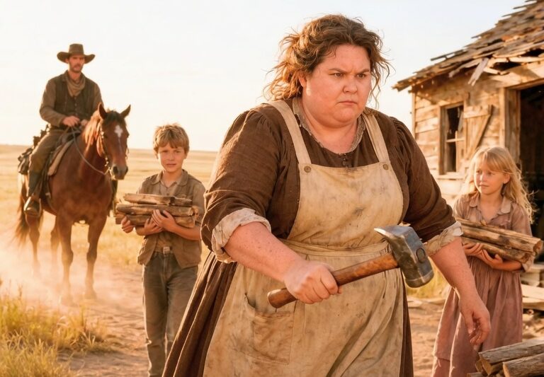 Broken But Unbowed, She Built A Home From Ruin—Then A Stranger Cowboy Changed Everything