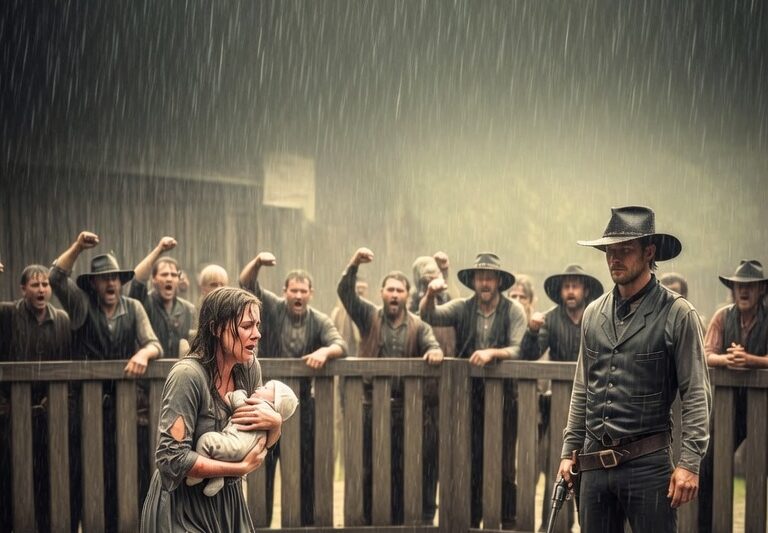 Sold Minutes After Giving Birth—Chained and Bleeding Until a Cowboy Bought Her Freedom